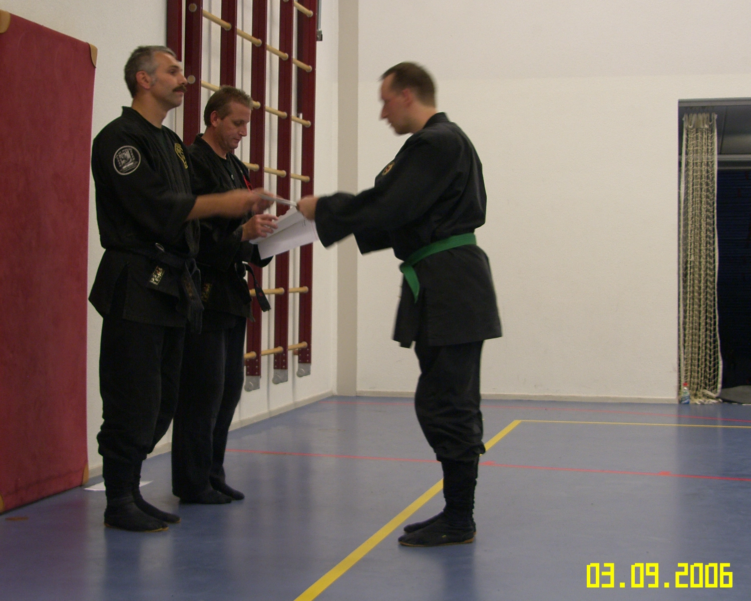 Examen 2e cirkel en koBujutsu 09-2006
